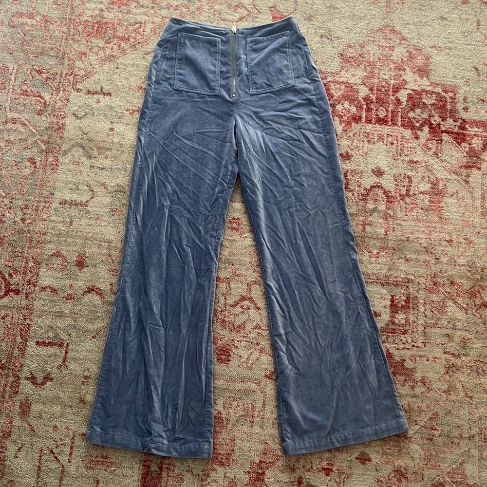 Beautiful light blue Paloma wool velvet pants